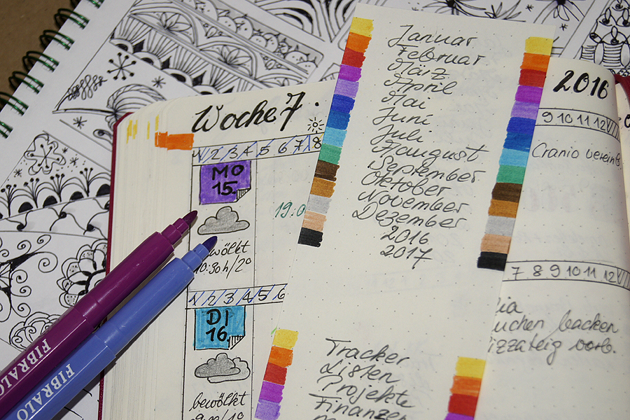 Index Bullet Journal Hack