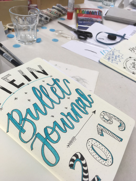 Lettering im Bullet Journal