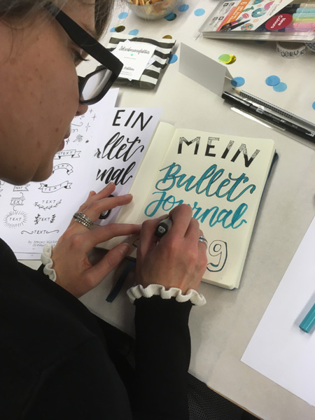 Lettering Bullet Journal