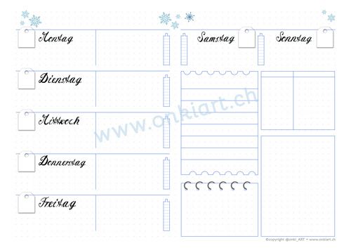 onkiart weekly winter DE